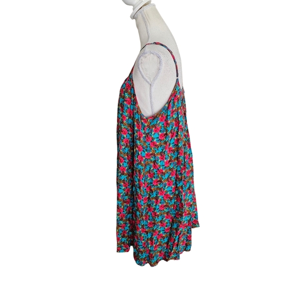 Natural Life Open Back Floral Mini Dress - Picture 5 of 11